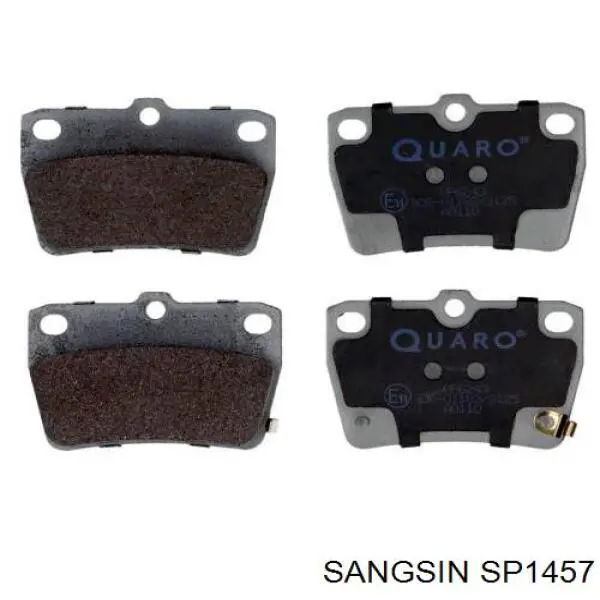 Sapatas do freio traseiras de disco Sangsin SP1457 preço, a partir de 18,40 USD