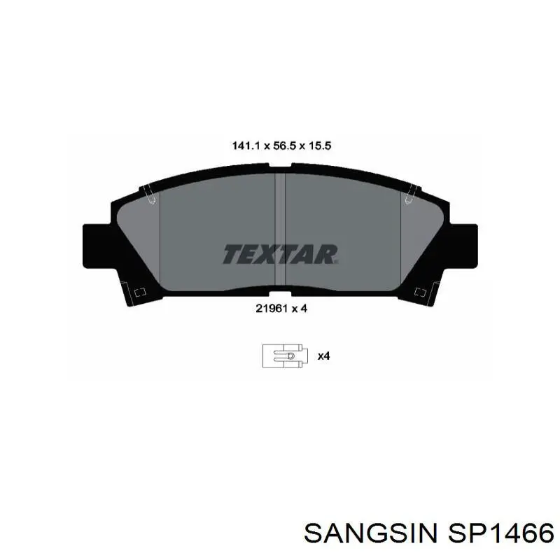 Mola dianteira Sangsin SP1466 preço, a partir de 57,97 USD