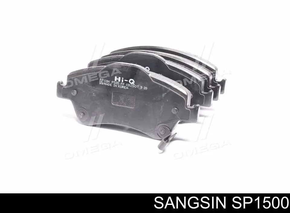 SP1500 Sangsin Sapatas do freio dianteiras de disco