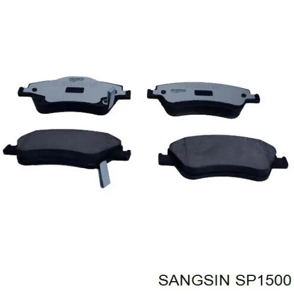 Sapatas do freio dianteiras de disco SP1500 Sangsin