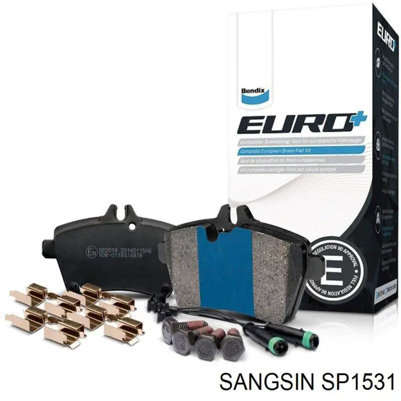 Sapatas do freio traseiras de disco Sangsin SP1531 preço, a partir de 22,50 USD