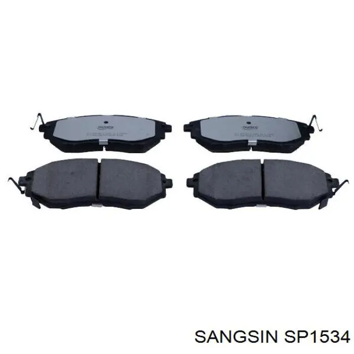 Compre SP1534 Sangsin Sapatas do freio dianteiras de disco