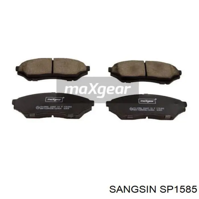 Compre SP1585 Sangsin Sapatas do freio dianteiras de disco