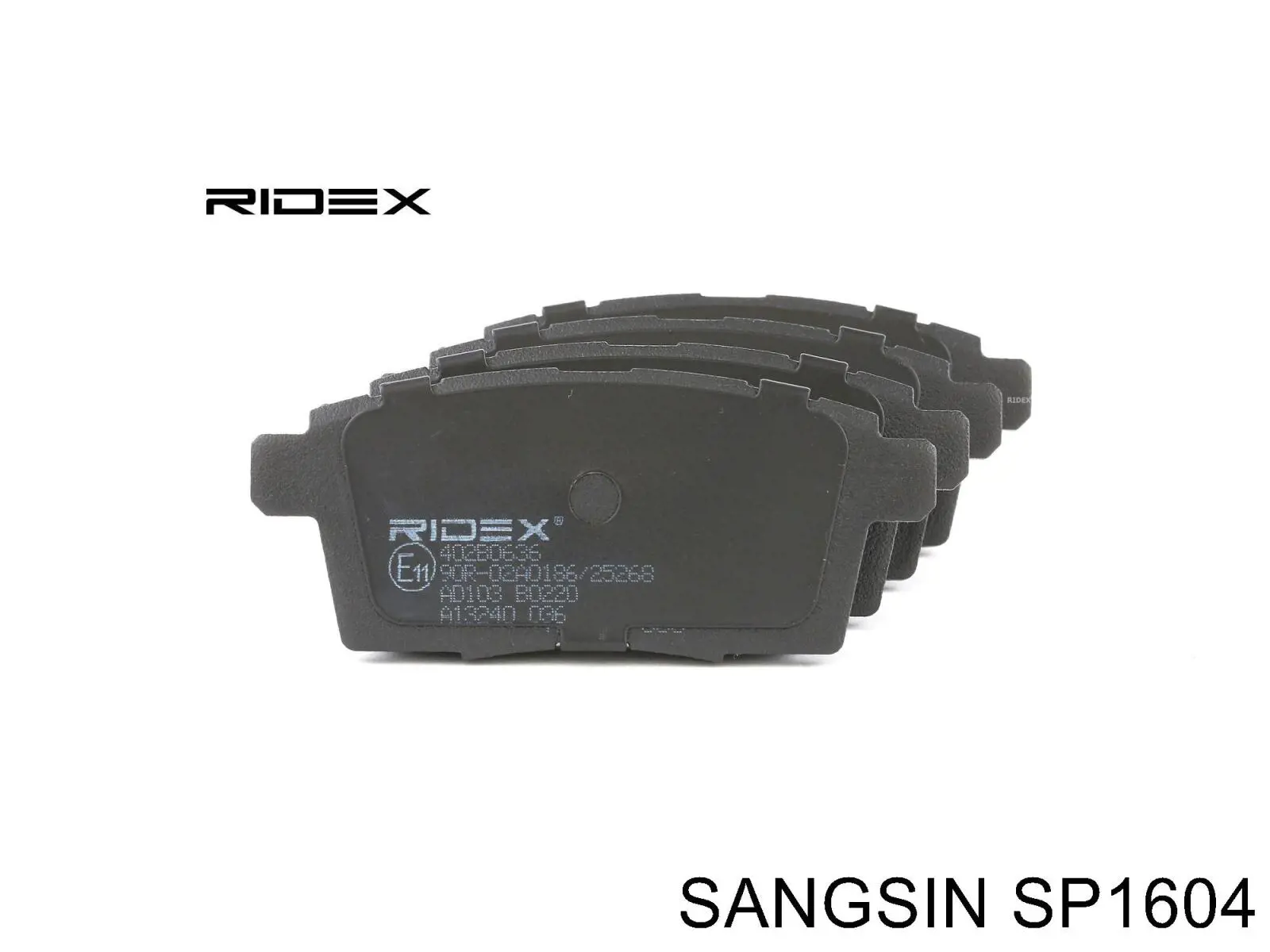 SP1604 Sangsin Sapatas do freio traseiras de disco