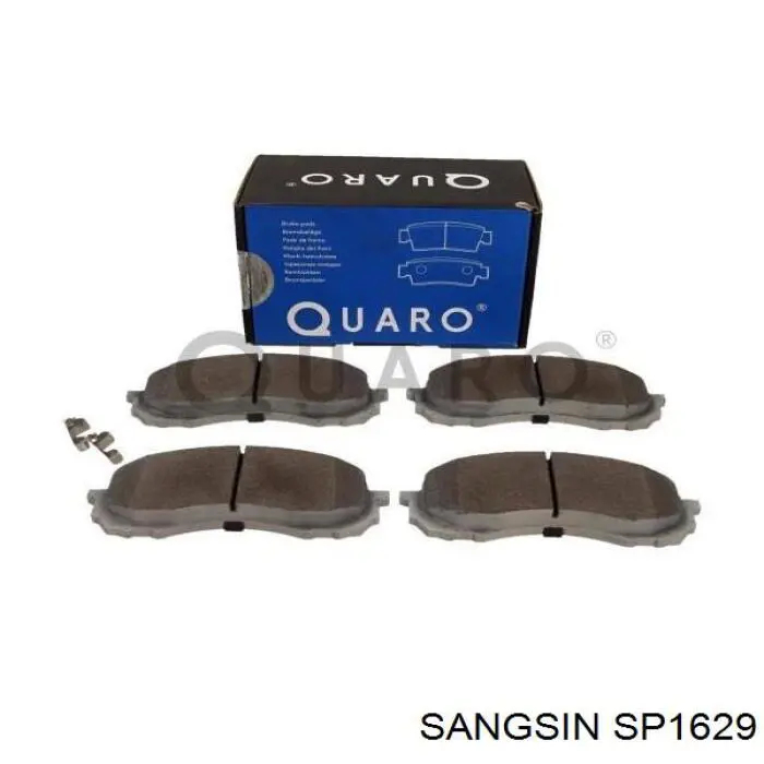 Compre SP1629 Sangsin Sapatas do freio dianteiras de disco