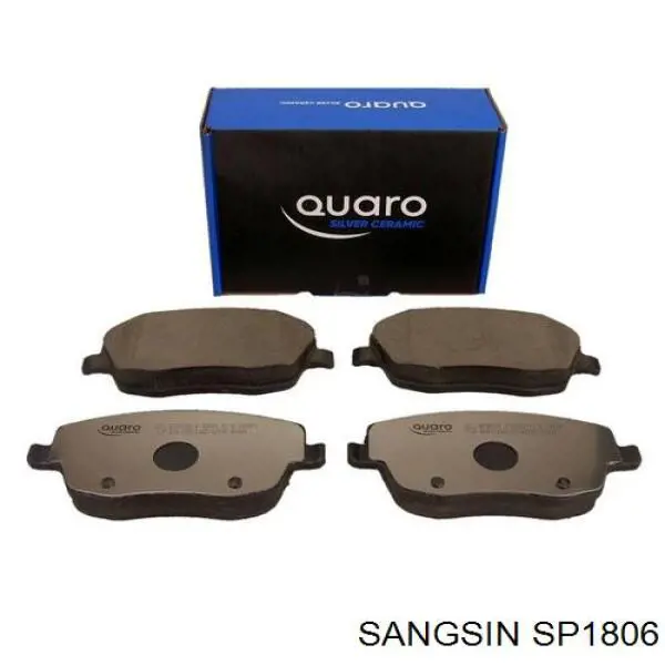 Sapatas do freio dianteiras de disco Sangsin SP1806 preço, a partir de 35,82 USD