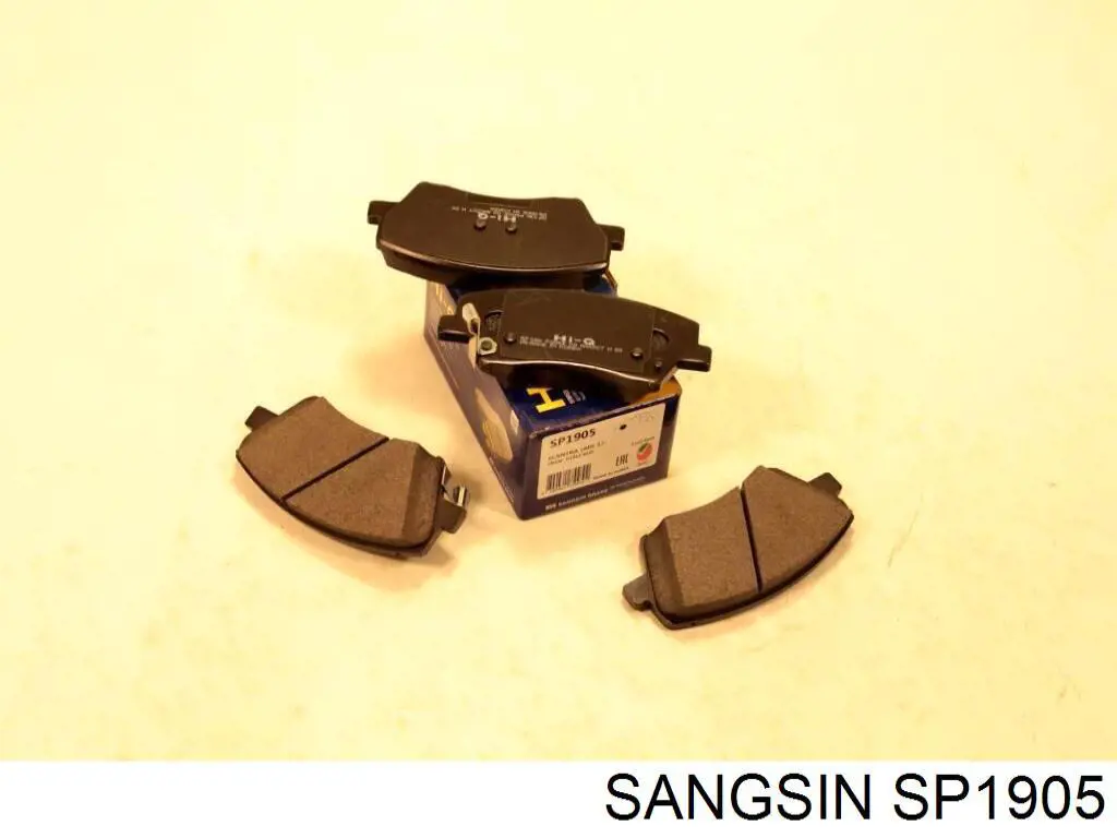 Compre SP1905 Sangsin Sapatas do freio dianteiras de disco