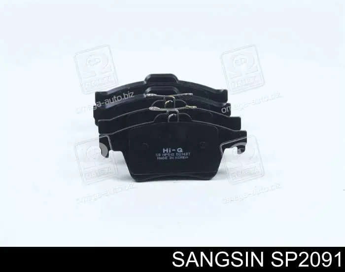 Compre SP2091 Sangsin Sapatas do freio traseiras de disco