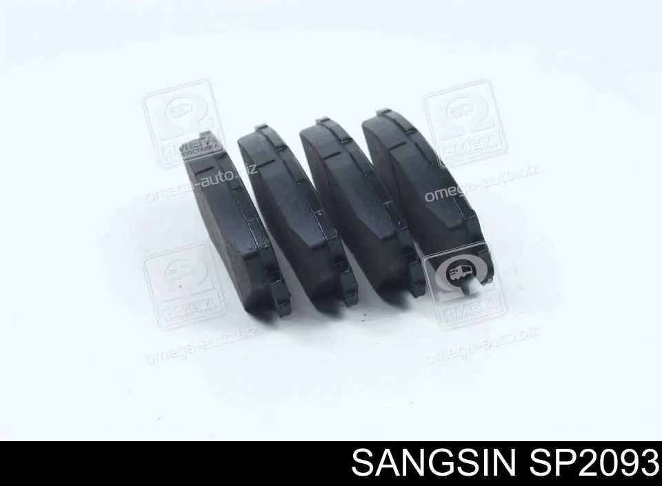 SP2093 Sangsin Sapatas do freio dianteiras de disco