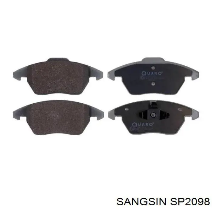 Compre SP2098 Sangsin Sapatas do freio dianteiras de disco