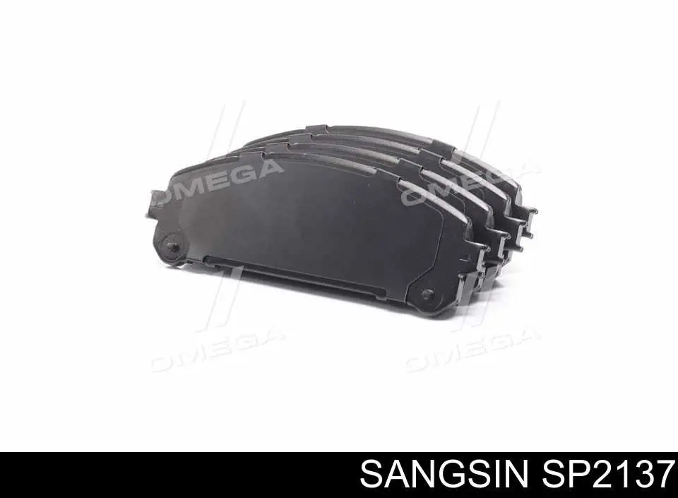 SP2137 Sangsin Sapatas do freio dianteiras de disco