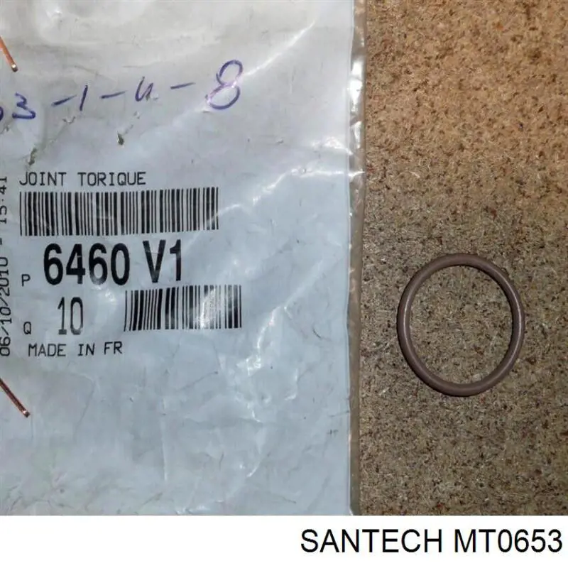 6460V1 Peugeot/Citroen Vedante anular de tubo de aparelho de ar condicionado