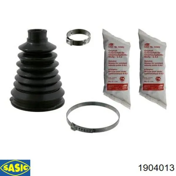 Compre 1904013 Sasic Bota de proteção externa de junta homocinética do semieixo dianteiro