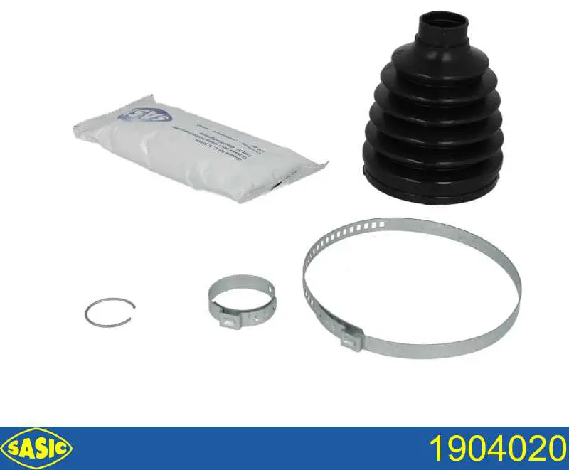 Bota de proteção externa de junta homocinética do semieixo dianteiro Sasic 1904020 preço, a partir de 18,11 USD