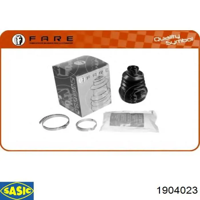 Compre 1904023 Sasic Bota de proteção interna esquerda de junta homocinética do semieixo dianteiro