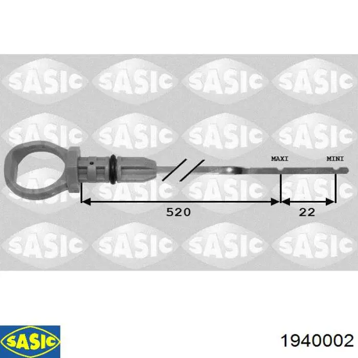 Sonda (indicador) do nível de óleo no motor Hans Pries (Topran) 723498 preço, a partir de 6,82 USD