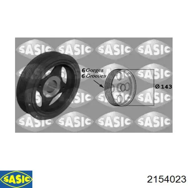 Compre 123031KC0A Nissan/Infiniti Polia de cambota
