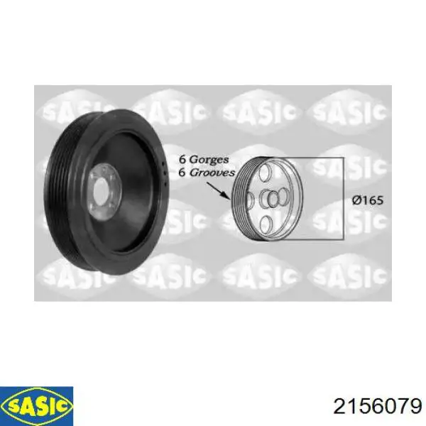 Compre 06211 Metalcaucho Polia de cambota