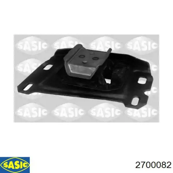Coxim (suporte) esquerdo superior de motor 9673768480 Opel