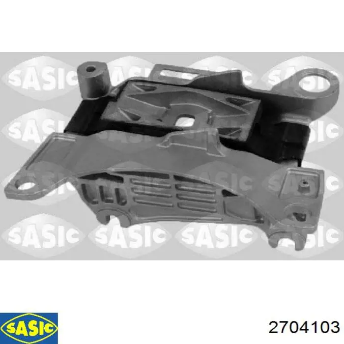 2704103 Sasic Coxim esquerdo de transmissão (suporte da caixa de mudança)