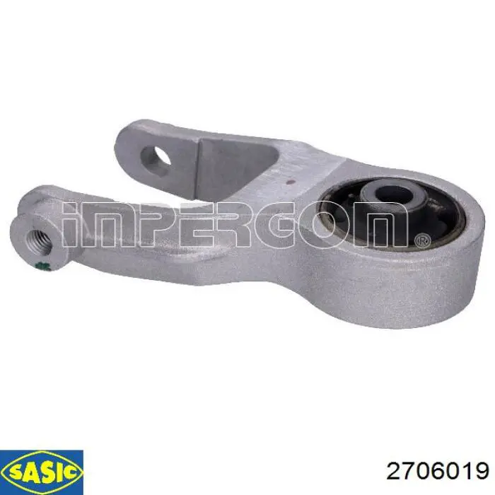 Coxim (suporte) traseiro de motor 24463131 General Motors