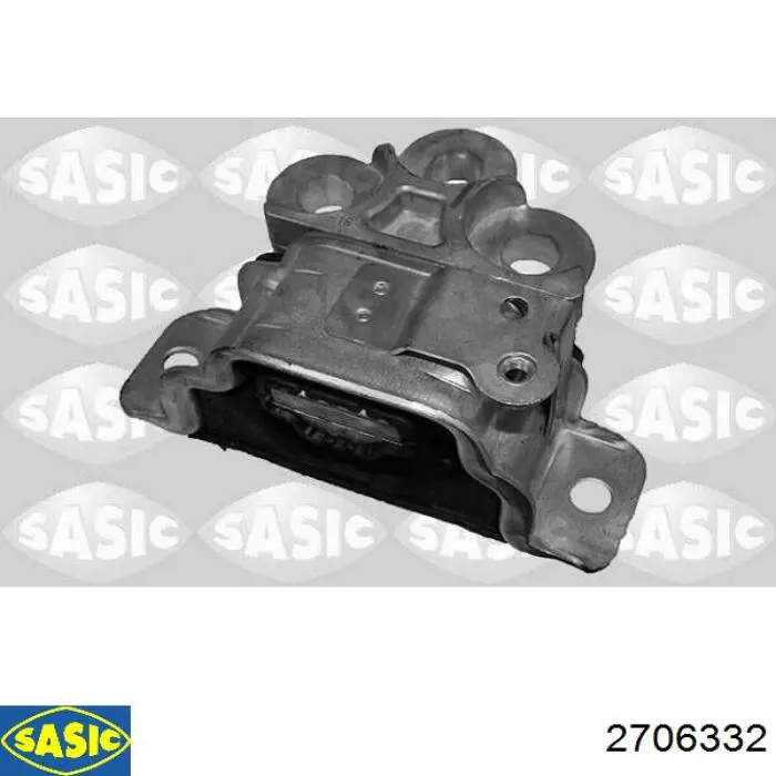 Coxim (suporte) esquerdo de motor 51983877 Fiat/Alfa/Lancia