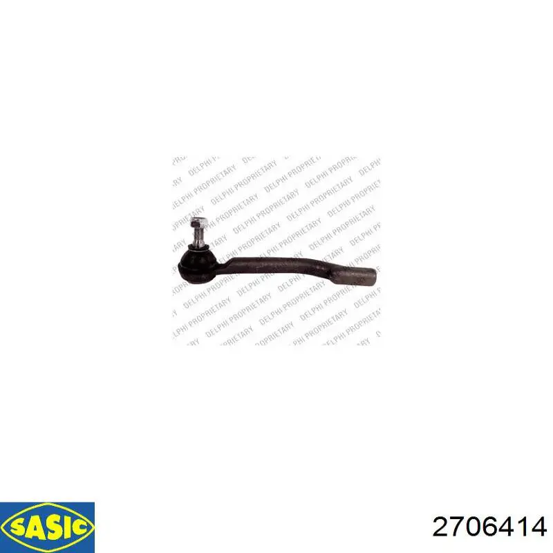 Compre 2706414 Sasic Bloco silencioso (coxim) de viga dianteira (de plataforma veicular)