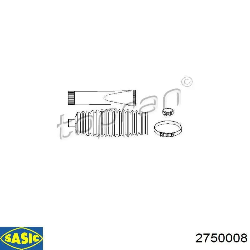 Compre 34760 Lemforder Bota de proteção do mecanismo de direção (de cremalheira)