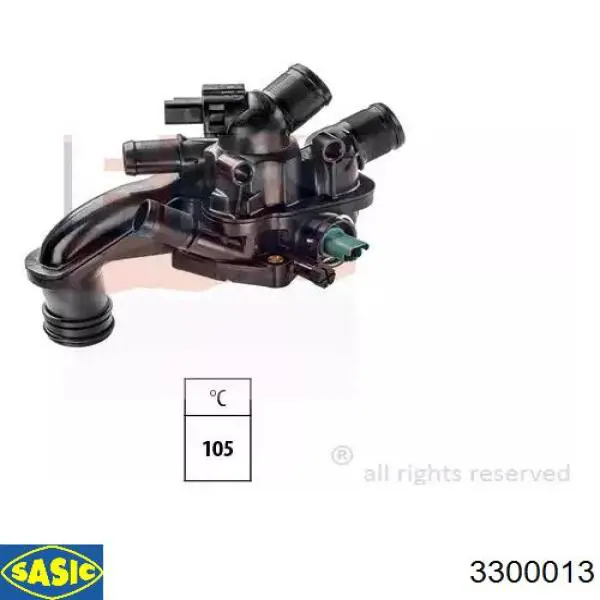 Compre TRM107100 Open Parts Caixa do termostato