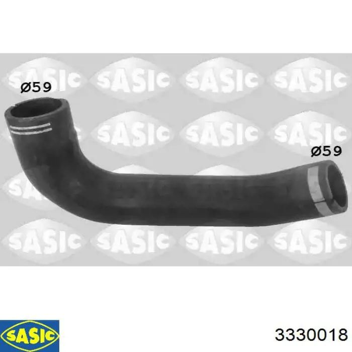 Mangueira (cano derivado) de intercooler 5770PT5 Polcar