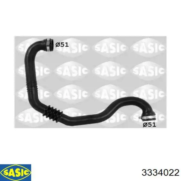 Mangueira (cano derivado) de intercooler 8200273825 Nissan/Infiniti