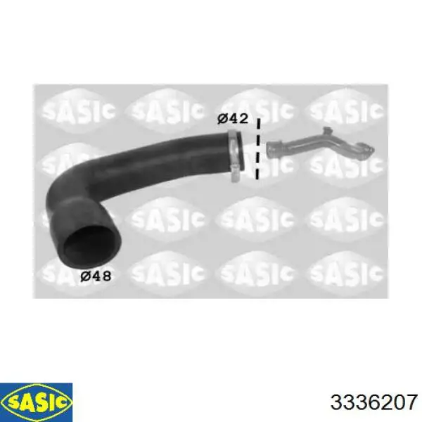 Cano derivado de ar, saída de turbina (supercompressão) 51820715 Fiat/Alfa/Lancia