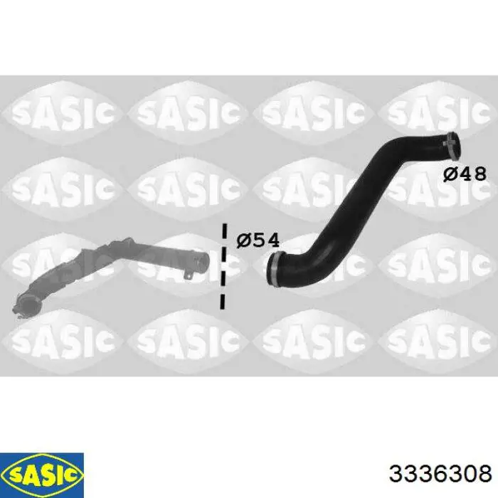 Compre 1490848 Ford Mangueira (cano derivado) de intercooler