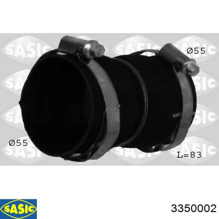Compre 3350002 Sasic Mangueira (cano derivado) de intercooler