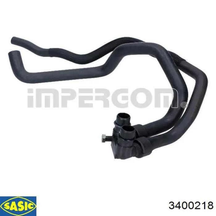 Compre 8535 Metalcaucho Mangueira do radiador de aquecedor (de forno), dupla