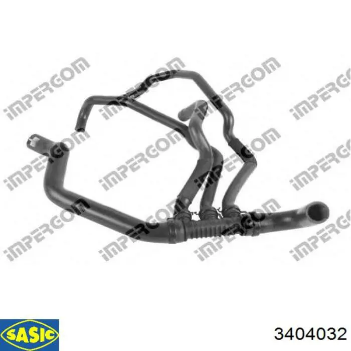 Compre 3404032 Sasic Mangueira (cano derivado) inferior do radiador de esfriamento
