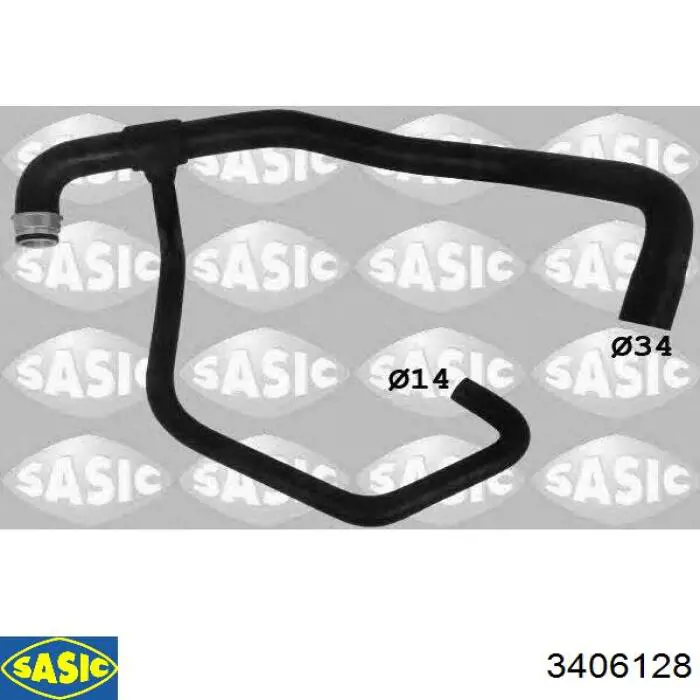 Compre 60813483 Fiat/Alfa/Lancia Mangueira inferior do tanque de expansão