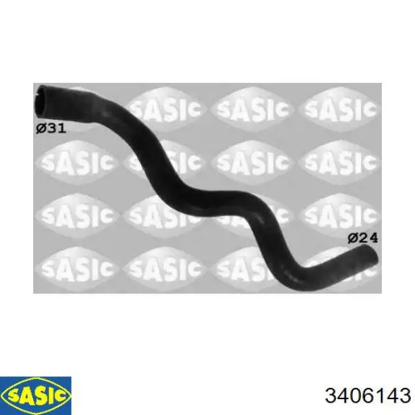 Compre 3M5H8260KH Ford Mangueira (cano derivado) do radiador de esfriamento superior