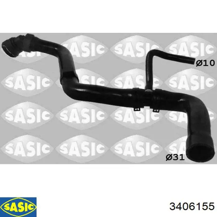 Compre 8D0121101AJ VAG Mangueira (cano derivado) do radiador de esfriamento superior