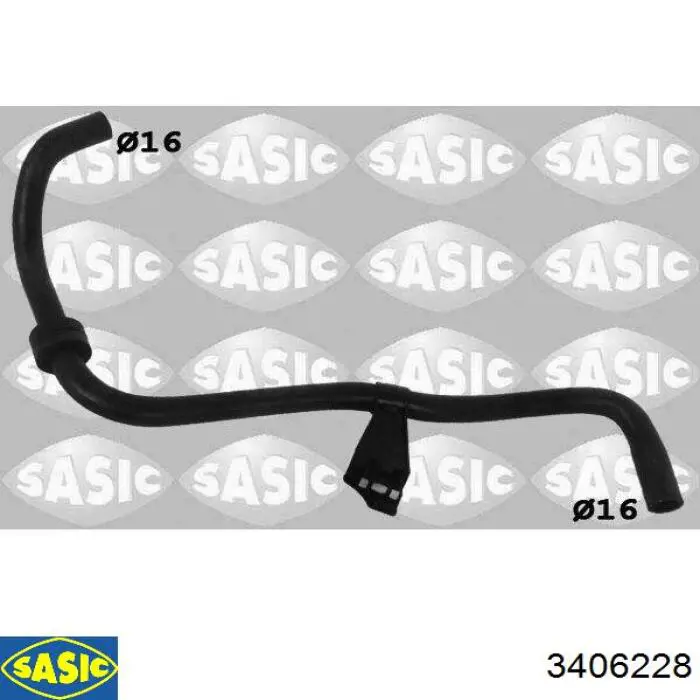 Compre 1K0122109CC VAG Mangueira (cano derivado) do sistema de esfriamento