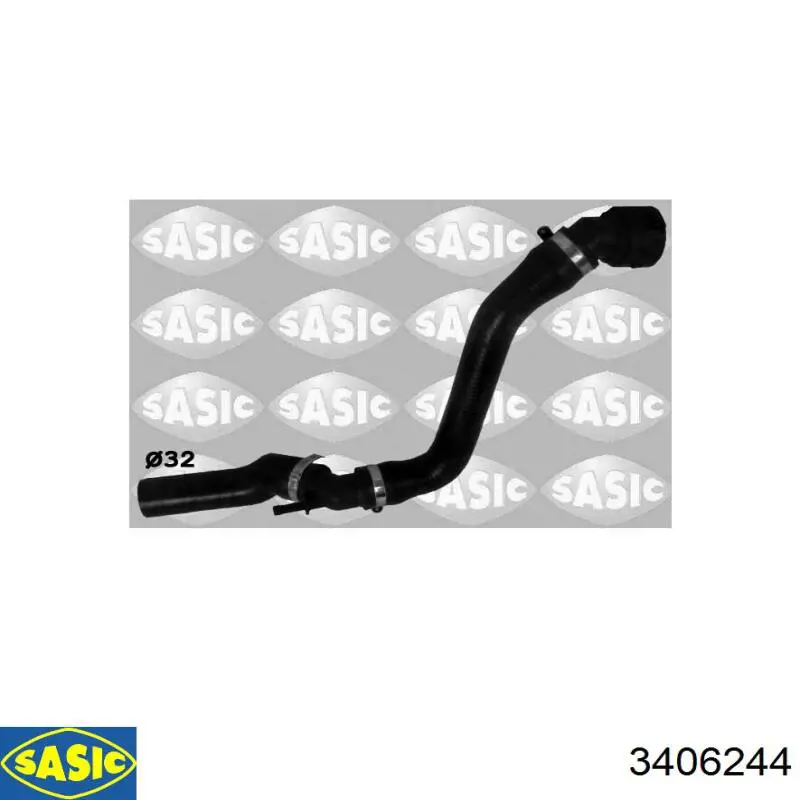 Mangueira (cano derivado) do radiador de esfriamento superior Sasic 3406244 preço, a partir de 33,42 USD