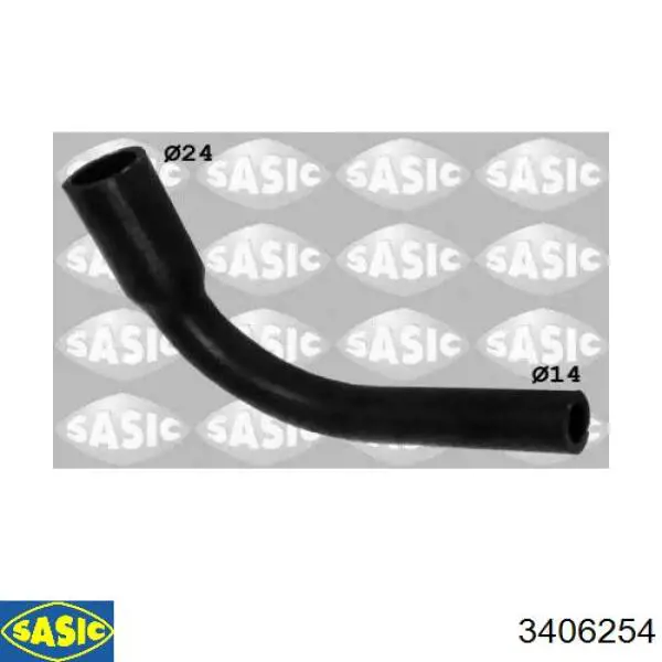 Compre 6302610 Opel Mangueira (cano derivado) do radiador de esfriamento superior