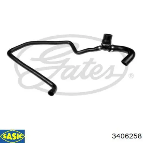 Compre 3406258 Sasic Mangueira (cano derivado) inferior do radiador de esfriamento