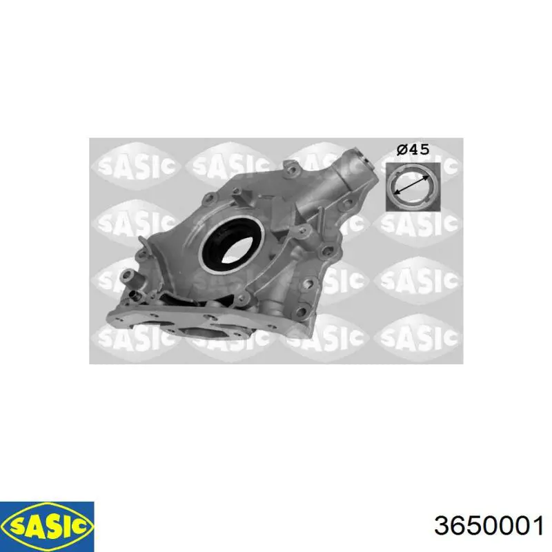 Bomba de óleo Sasic 3650001 preço, a partir de 70,09 USD