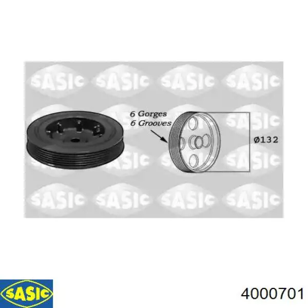 Compre 4000701 Sasic Polia de cambota