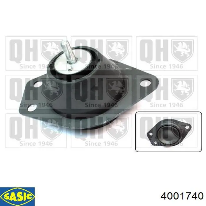 Coxim (suporte) direito de motor Sasic 4001740 preço, a partir de 63,36 USD