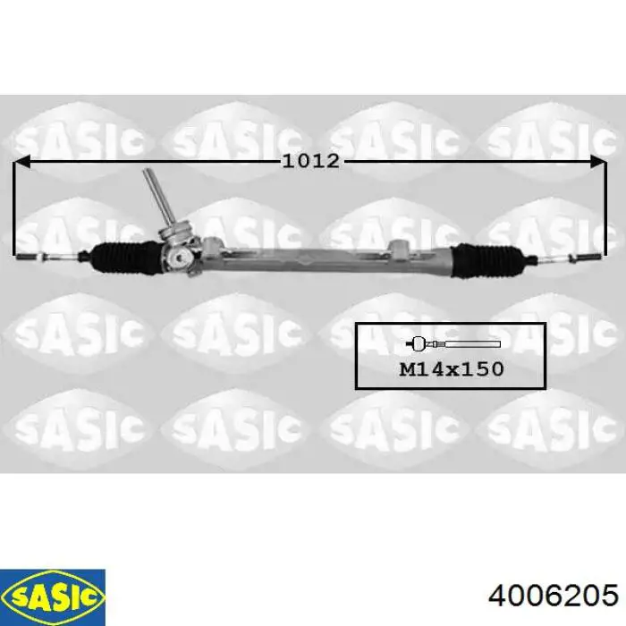 Cremalheira da direção Sasic 4006205 preço, a partir de 148,94 USD