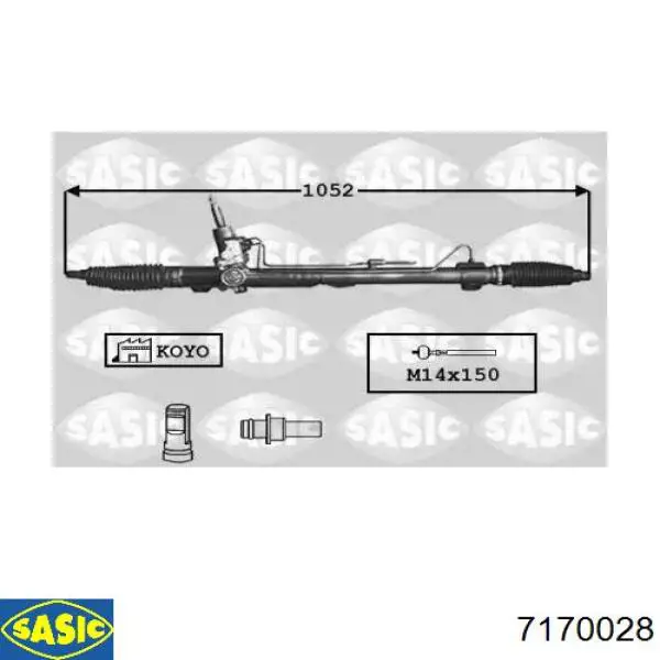Cremalheira da direção Peugeot/Citroen 4000RJ preço, a partir de 145,67 USD
