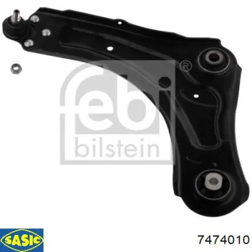 Compre 7474010 Sasic Braço oscilante inferior esquerdo de suspensão dianteira