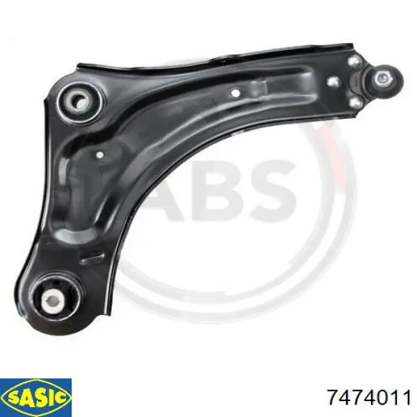Compre 7474011 Sasic Braço oscilante inferior direito de suspensão dianteira
